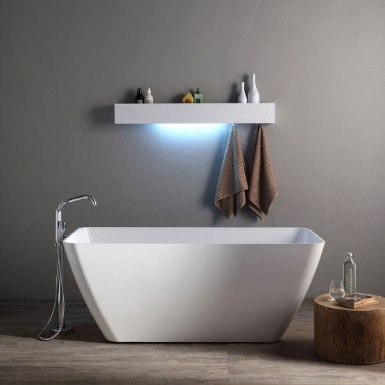 vasca da bagno freestanding moderna 